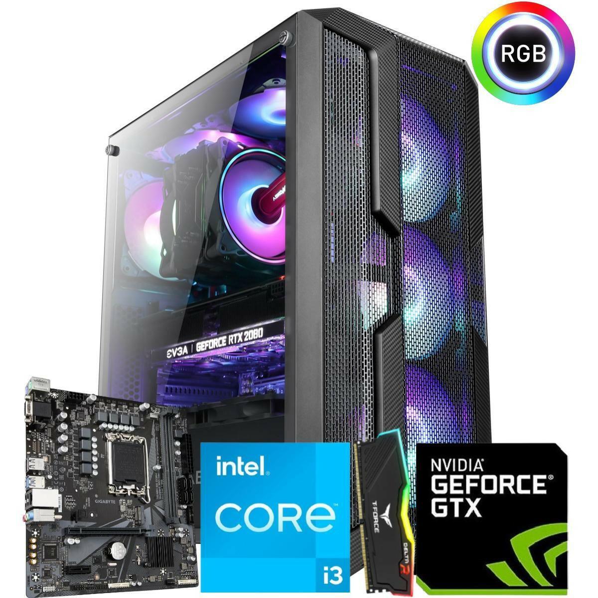 PC Build Gaming PCs INTEL CORE I5 12400F // GTX 1660 Super // 16GB RAM DDR4 - Gaming Build