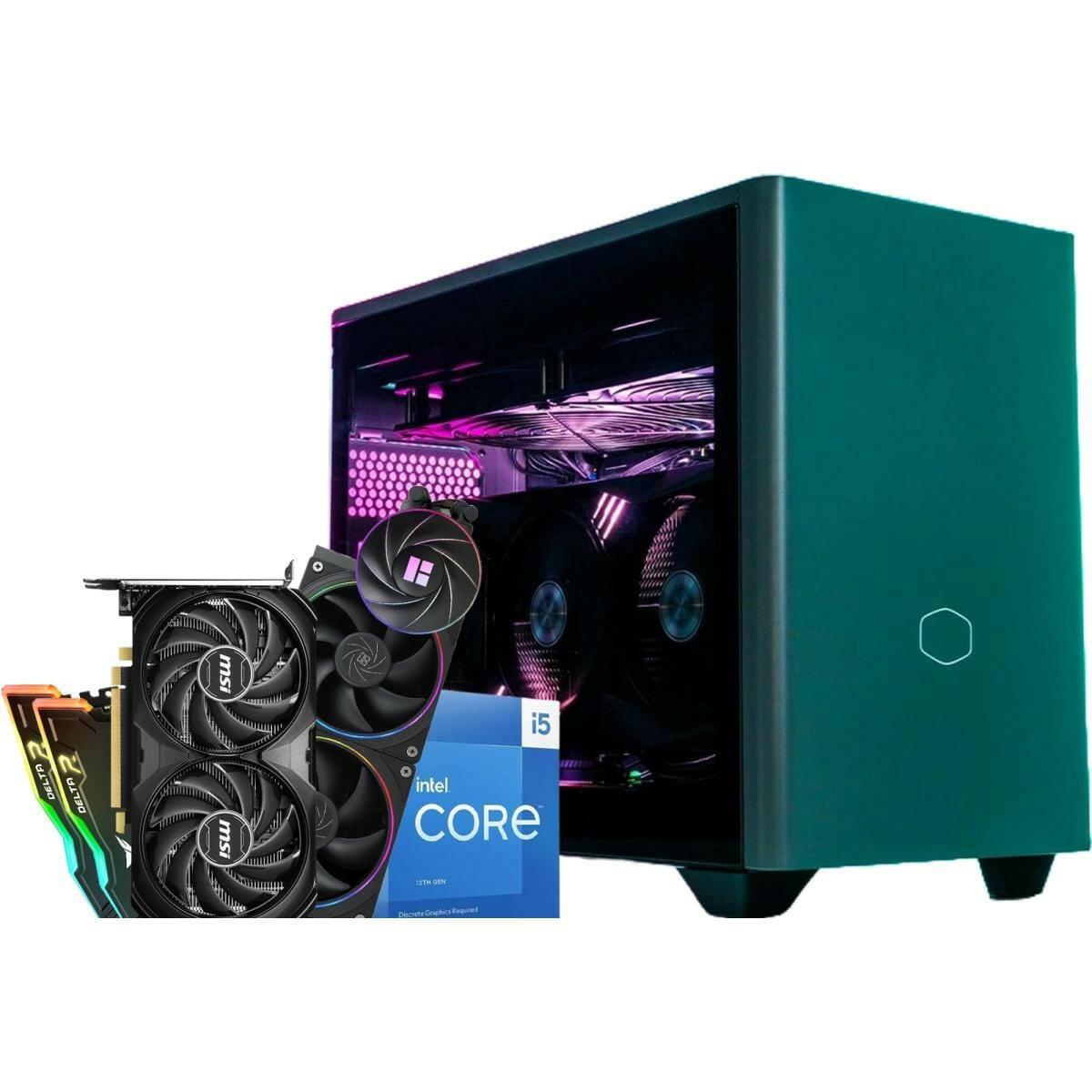 Best Buy For Online Shopping Desktop Computers INTEL CORE i5 13400F // RTX 4060 Ti 8GB // 16GB RAM DDR4 - Mini ITX Build