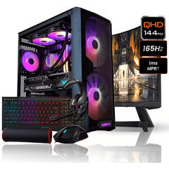 Best Buy For Online Shopping Desktop Computers INTEL CORE i7 13700F // RTX 4070 12GB // 16GB RAM DDR4 // 2K QHD@165Hz Gaming Monitor // Gaming Accessories - Full PC