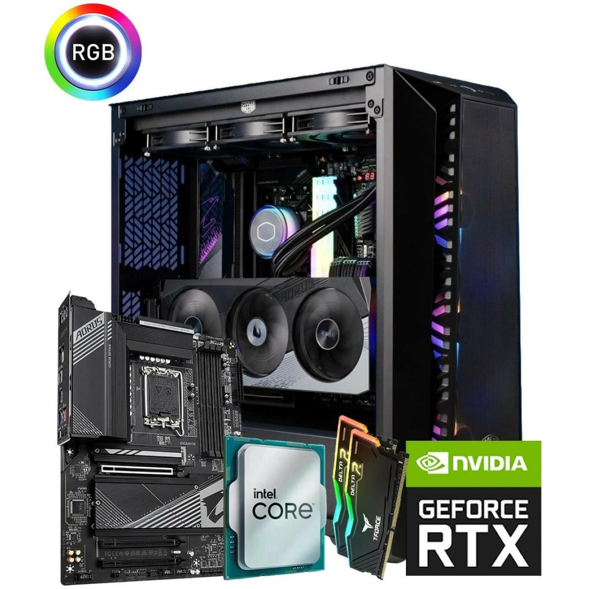 Best Buy For Online Shopping Desktop Computers INTEL CORE i7 13700F // RTX 4070 Ti 12GB // 16GB RAM DDR4 - Custom PC