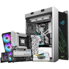 Best Buy For Online Shopping Desktop Computers INTEL CORE i7 14700K // RTX 4080 16GB // 32GB RAM DDR5 - Special White & Black Build