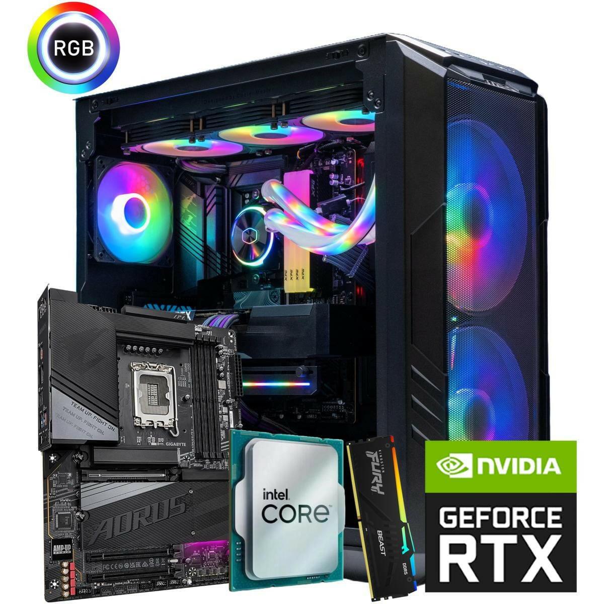 Best Buy For Online Shopping Desktop Computers INTEL CORE i9 14900K // RTX 4070 Ti 12GB // 32GB RAM DDR5 - Custom Build