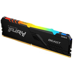 HYPERX RAM KingSton Fury Beast 16GB DDR4 3200MT/s-CL16 RGB Desktop Memory