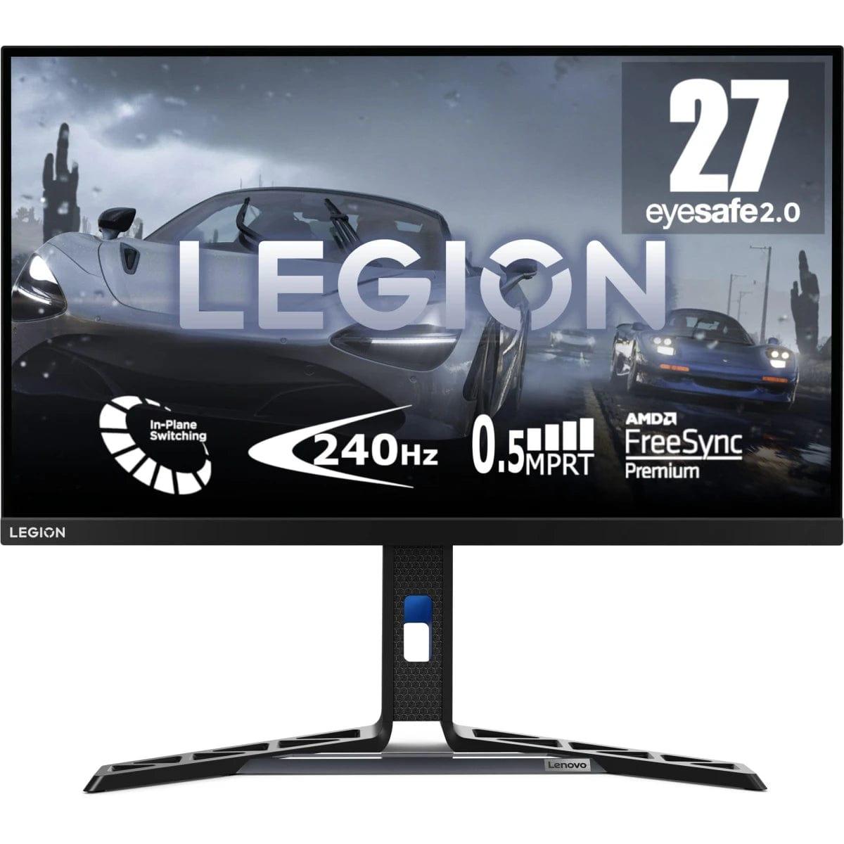 LENOVO Computer Monitors Lenovo Legion Y27F-30 27" IPS Full HD up to 280Hz (OC) 0.5ms 99% sRGB AMD FreeSync™ Premium Adjustable Stand & Speakers
