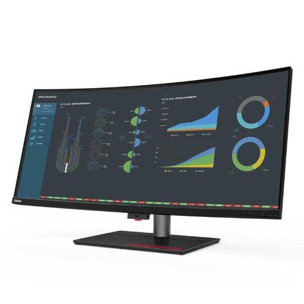 LENOVO Computer Monitors Lenovo ThinkVision P40w-20 40" IPS 5K WUHD Curved 1.07 w/ 12 Interfaces Thunderbolt 4 .Monit