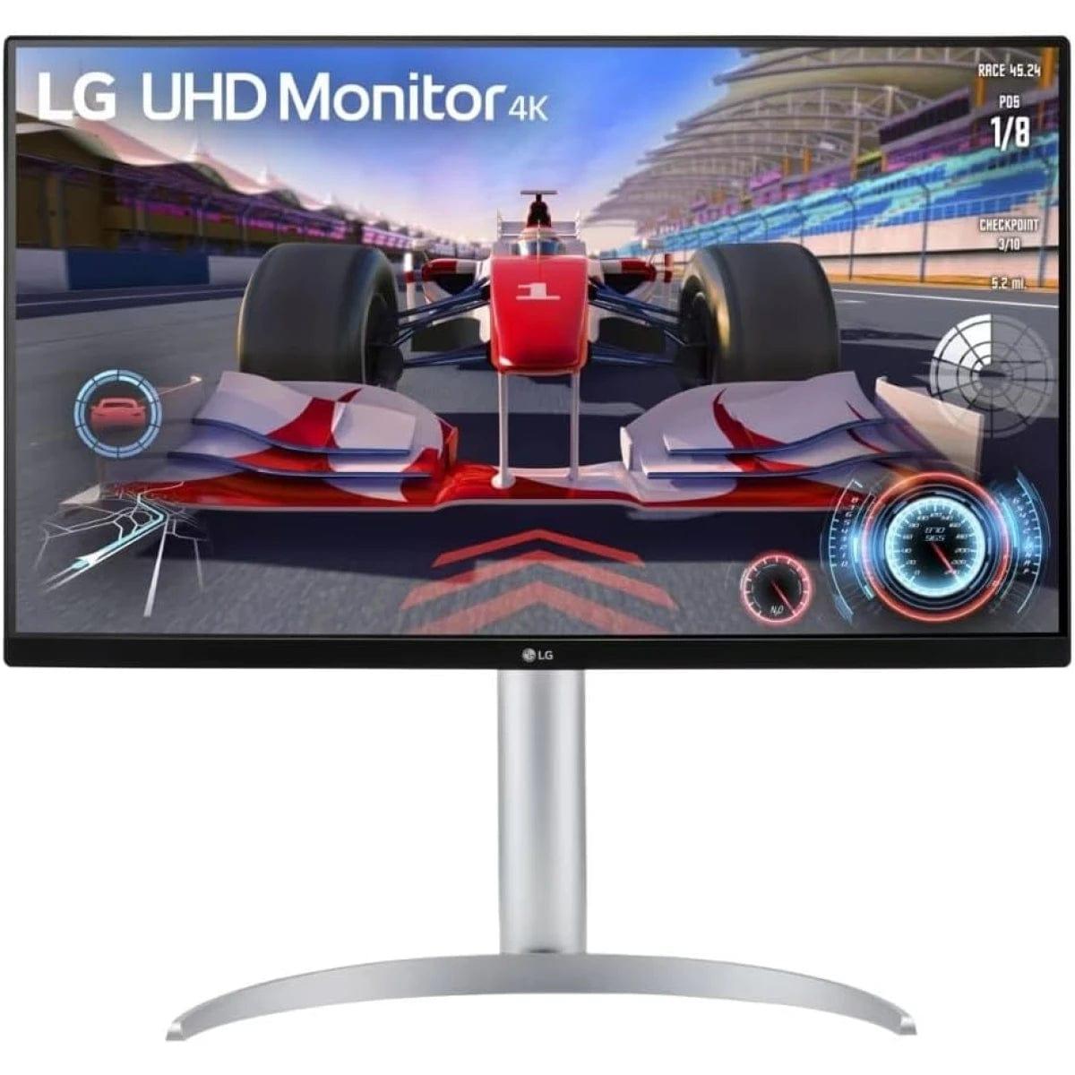 LG Computer Monitors LG 27UQ750 (2023) 27” VA 4K 144Hz HDR400 DCI-P3 95% HDMI 2.1 Adjustable Stand w/ Built-in Speakers & USB Type-C™ 90W