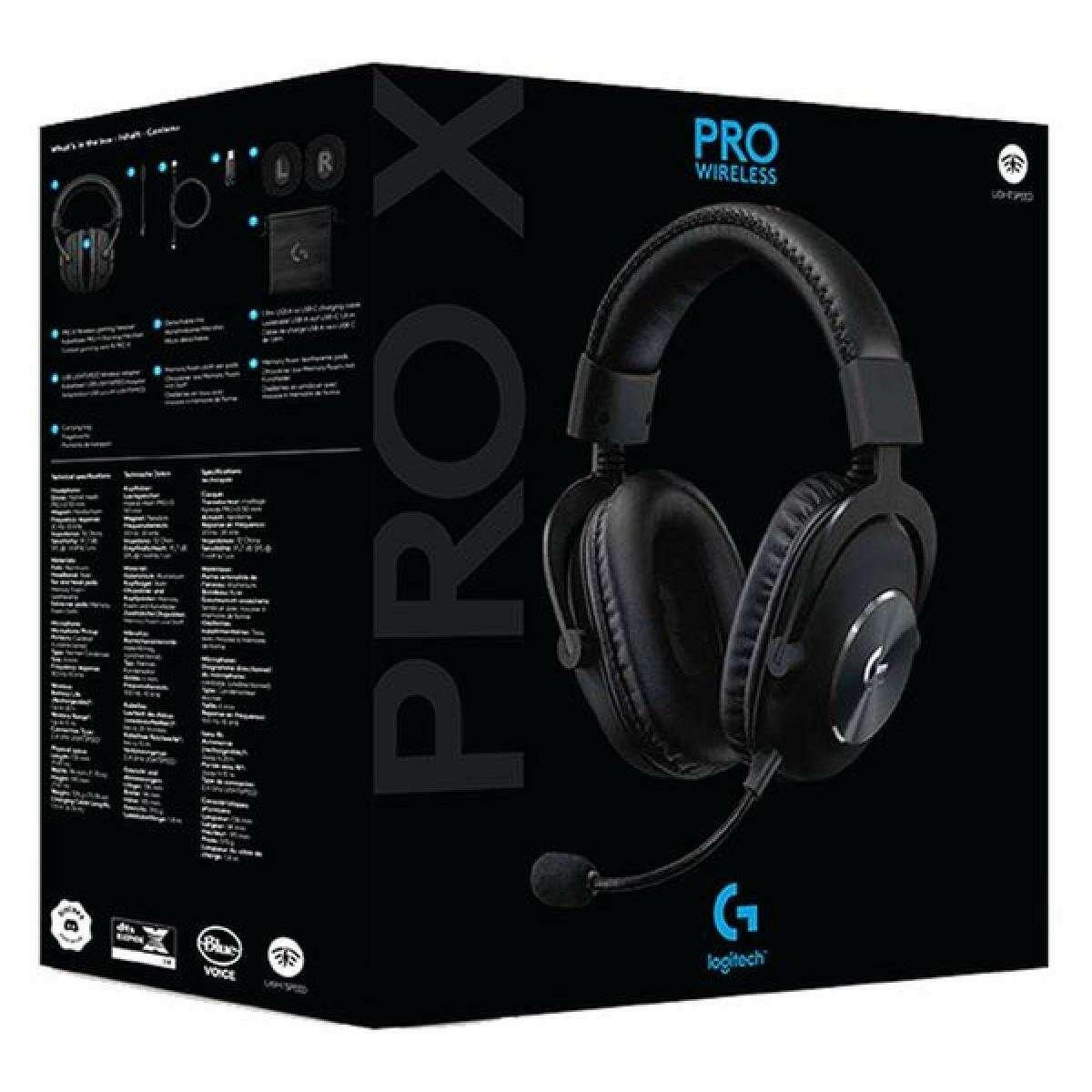 LOGITECH GAMING HEADSET Logitech G PRO X Wireless Lightspeed Gaming Headset