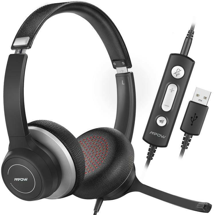 Mpow headphone Mpow: HC6 Pro USB Business Wired Headset  with Microphones