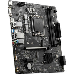 MSI MOTHERBOARD MSI Motherboard PRO H610M-G DDR4 LGA 1700 Intel 12th PCIe 4.0 USB 3.2 Gen1 M.2 mATX