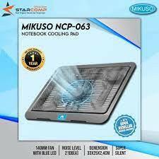 laptop cooler accesories NOTEBOOK COOLER Mikuso Cooling Pad Cordie-1 Single Fan - NCP-063 Notebook/Laptop Cooling Fan