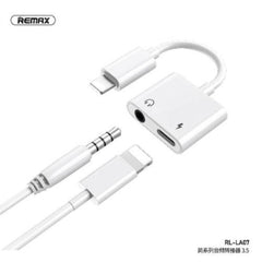 REMAX Convertor Remax RM-RL-LA07 Lightning Port+3.5mm Audio Adapter Converter