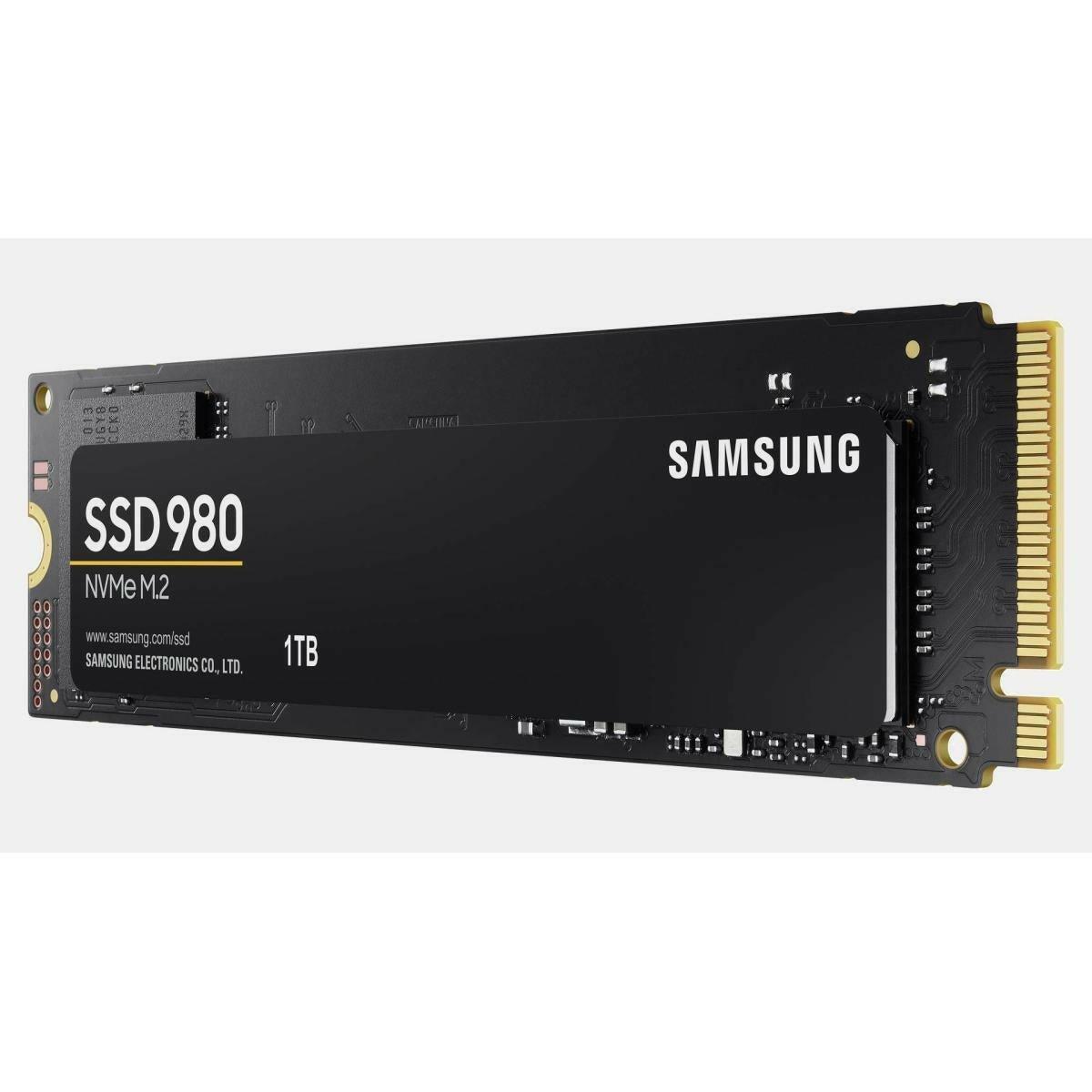 SAMSUNG Solid State Drive SAMSUNG 980 SSD 1TB PCIe3.0 M.2 NVMe Read/Write Up To 3,500/3,000 MB/s