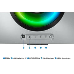 SAMSUNG Computer Monitors Samsung Odyssey OLED G8 (34BG850) 34" Smart 3K UWQHD (3440x1440) Curved , 175Hz, 0.1ms(GTG), HDR10+, 10Bits 99% DCI Coverage PRO Colors, FreeSync Premium , w/ Speakers, Ergonomic Stand & Core Sync