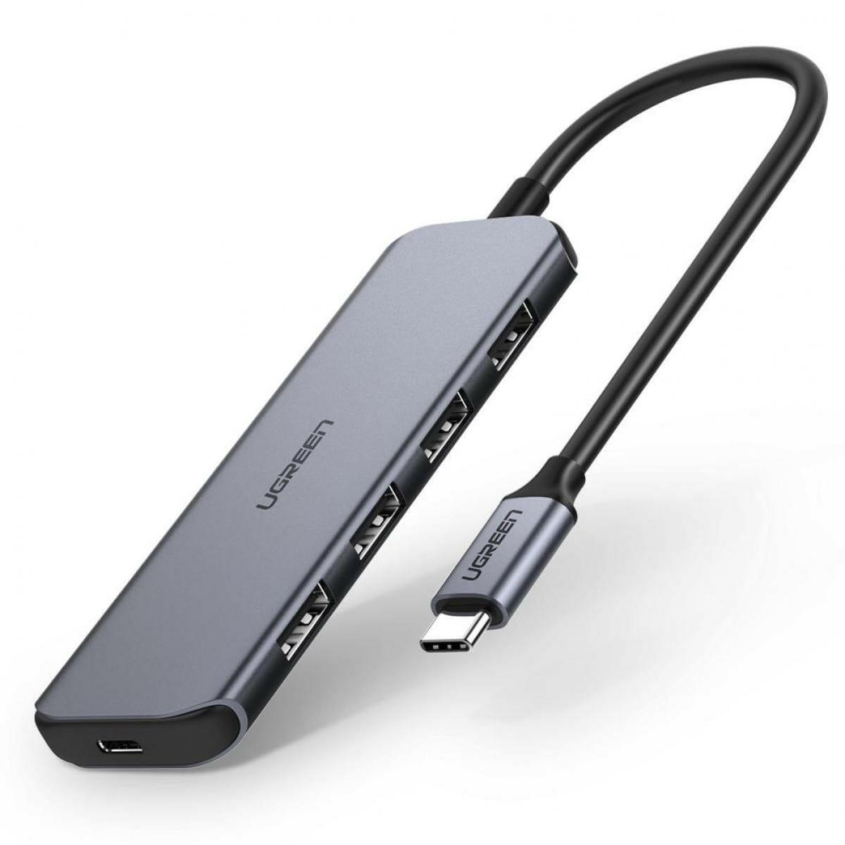 UGREEN HUB Ugreen CM219 Type-C 4-Port USB3.0 Hub with Micro USB Power Supply